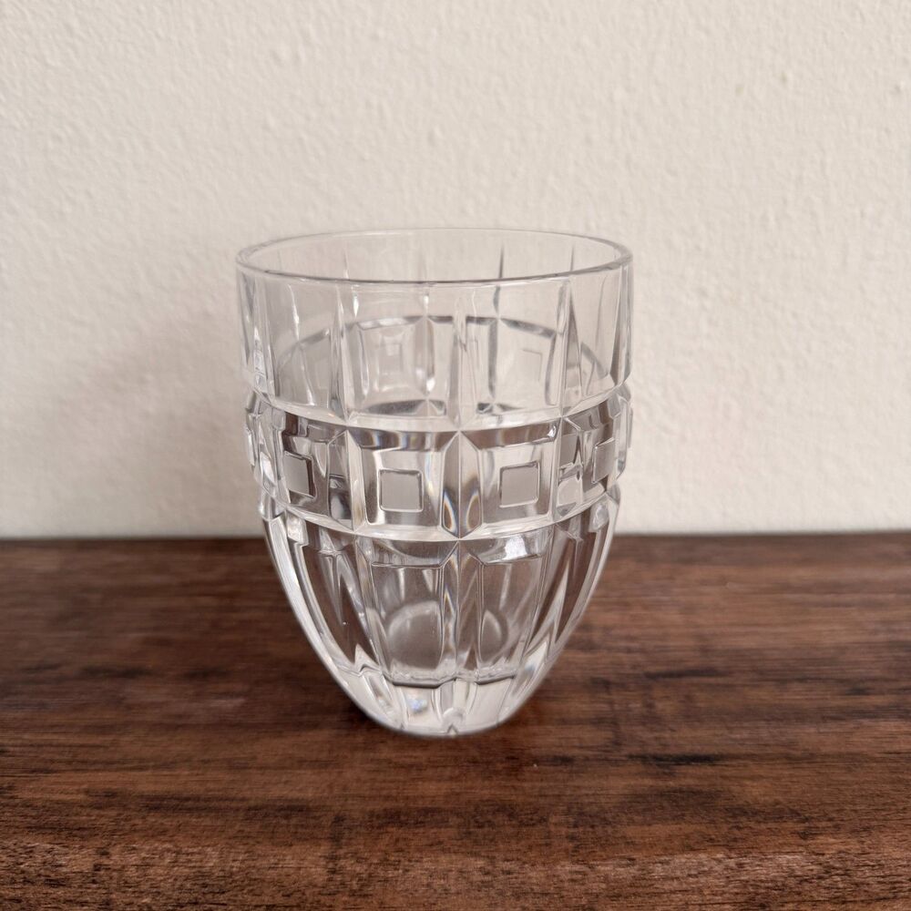 Marquis by Waterford Quadrata Crystal Double Old Fashion Glasses Set 8 Tumblers - Picture 5 of 12